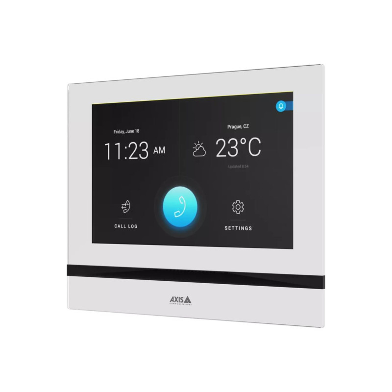 03238-001 - Axis I5304 White 7IN Touchscreen Answering Unit | APLIUM