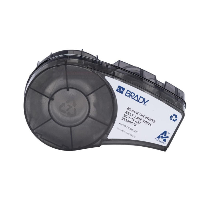 Self-laminating Vinyl Labels