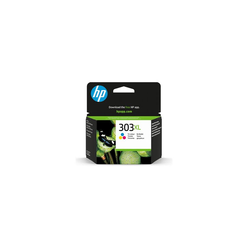 HP 303XL High Yield Tri-color Original Ink Cartridge | APLIUM