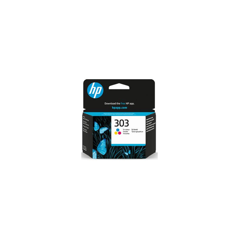 HP 303 Tri-color Original Ink Cartridge | APLIUM