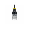 Cable Ethernet CAT6A Ultra Slim 80CM Negro Snagless Utp | APLIUM