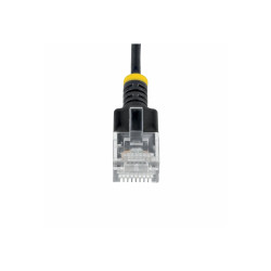 Cable Ethernet CAT6A Ultra Delgado 4M Negro Snagless Utp | APLIUM