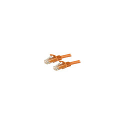 1m Orange Snagless UTP Cat6 Patch Cable