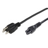 Power Cord US Type B - C5 0,5m