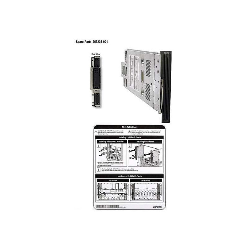 Pass-through patch panel for