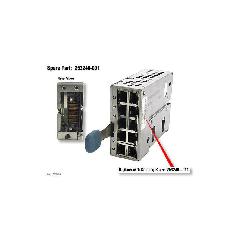 10-Port RJ45 Patch Panel