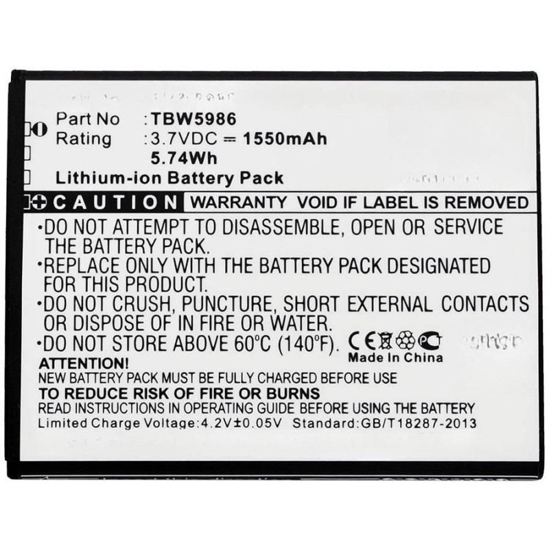 Battery for Mobile 5.74Wh