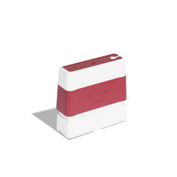 Pack 6 Red self-inking stamps 10x60mm