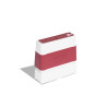 Pack 6 Red self-inking stamps 10x60mm