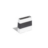 Pack 6 black self-inking stamps 10x60mm