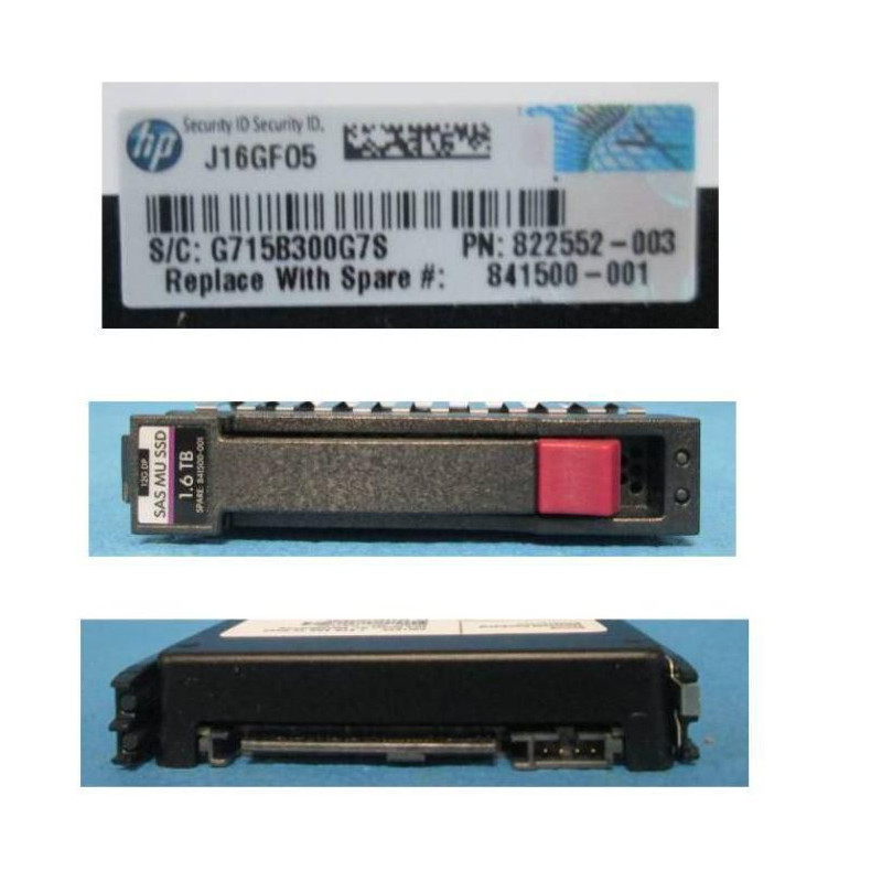 DRV SSD 1.6TB 12G 2.5 SAS