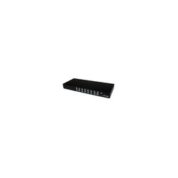 16 Port 1U Rackmount USB KVM Switch Kit