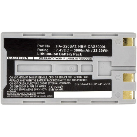Battery for Casio Scanner