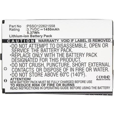 Battery for Handheld Scanner