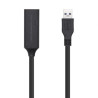 Cable Alargador USB 3.0 con Amplificador Aisens A105-0407/ U | APLIUM
