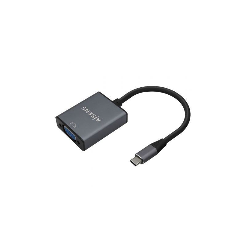 Conversor Aisens A109-0691/ USB Tipo-C Macho - VGA Hembra/ H | APLIUM