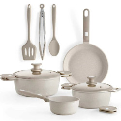 Pack Batería de Cocina Monix Denmark/ Cazo Ø16cm/ Sarten Ø24 | APLIUM