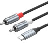 Cable Estéreo Vention BIKHH/ USB Tipo-C Macho - 2x RCA Macho | APLIUM