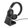 Jabra Evolve2 65 HS+Stand MS Stereo Blck