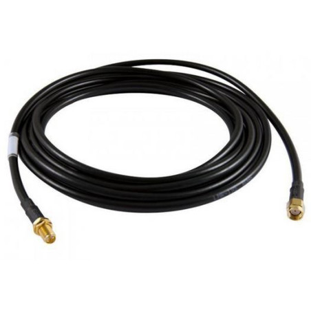 Coaxial Cable 3 M R-Sma Black | APLIUM