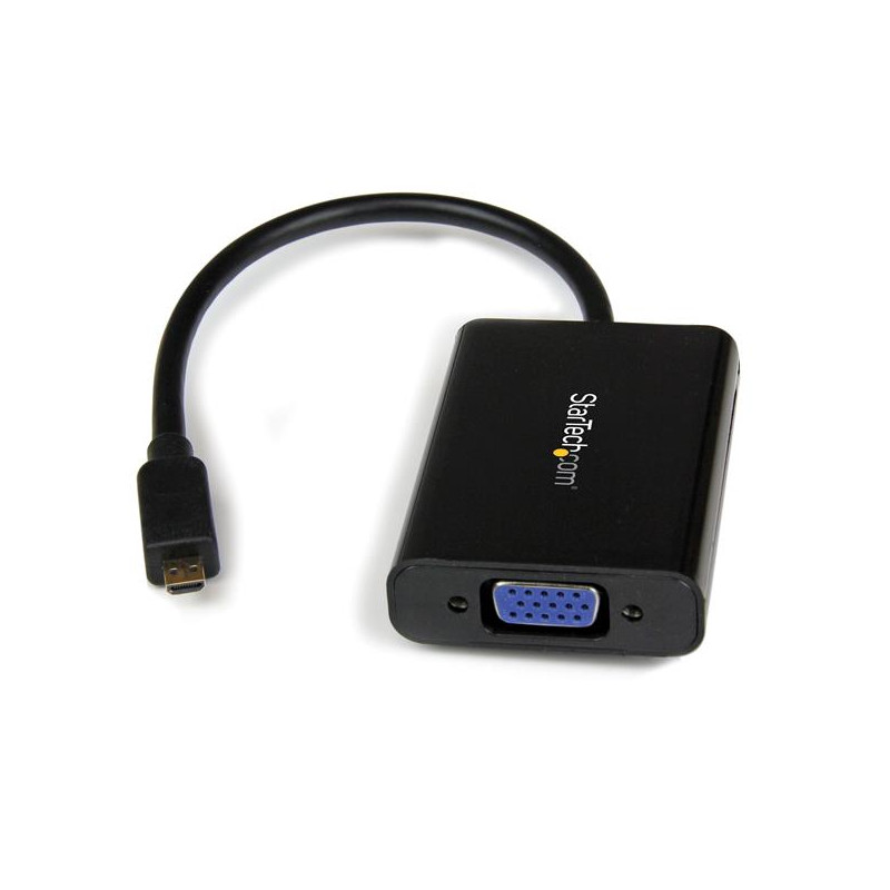 Micro HDMI to VGA Adapter with Audio