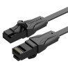 Cable de Red RJ45 UTP Vention IBABI Cat.6/ 3m/ Negro | APLIUM