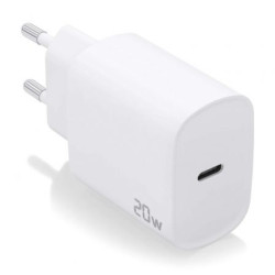 Cargador de Pared Aisens A110-0752/ 1xUSB Tipo-C/ 20W | APLIUM