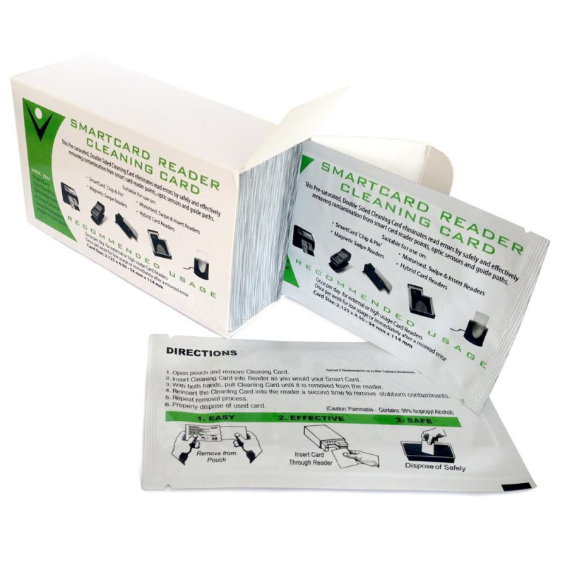 Cleaning Cards, 50pcs/box