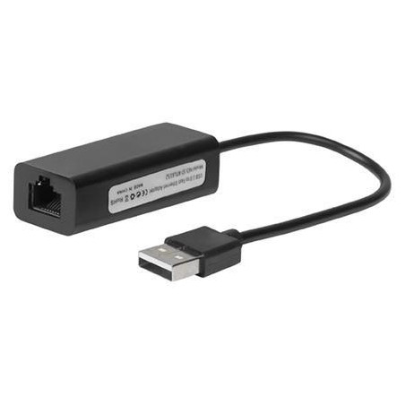USB2.0 to Ethernet, Black