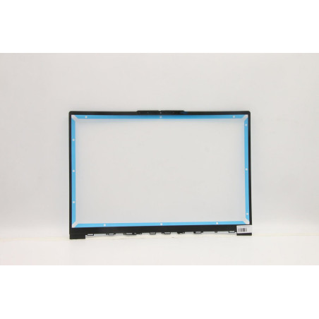 LCD bezel with webcam lens