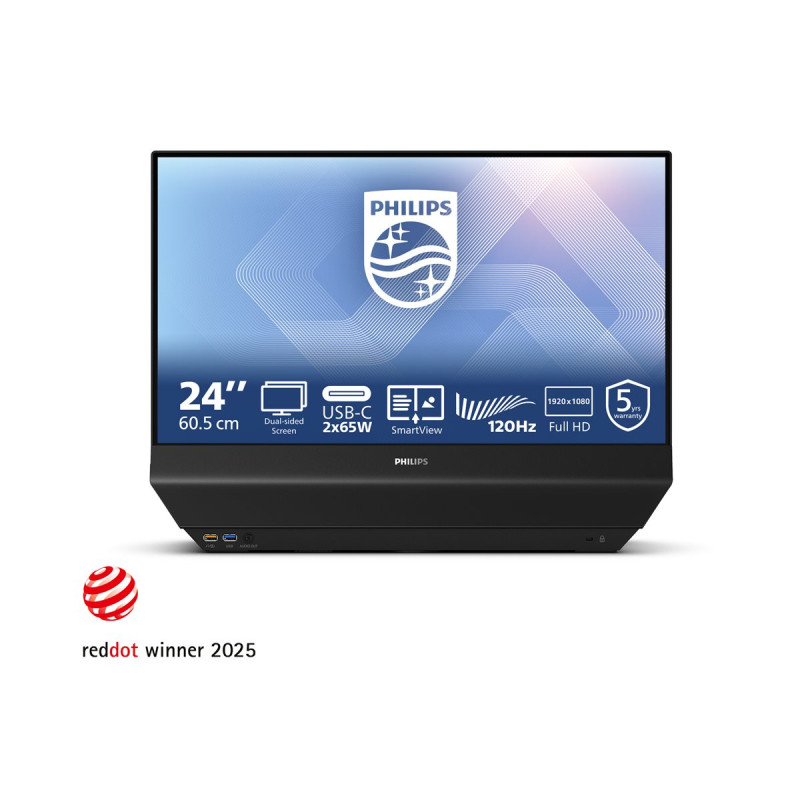 23,8 x 2' 16:9 IPS 120Hz 1920x1080 HDMI 2x USB-C | APLIUM