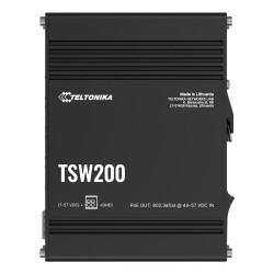 TSW200 PoE+ switch x8