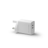 re-charge UK Wall Charger 2x USB-C 45W W