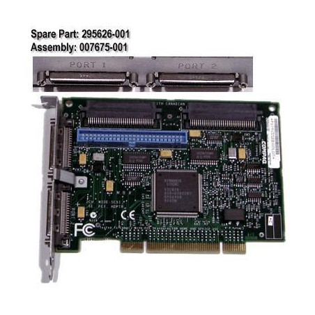 Dual-channel SCSI controller