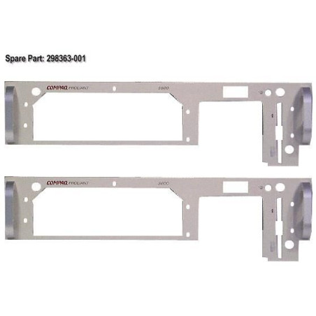 Rack mount bezel for HP