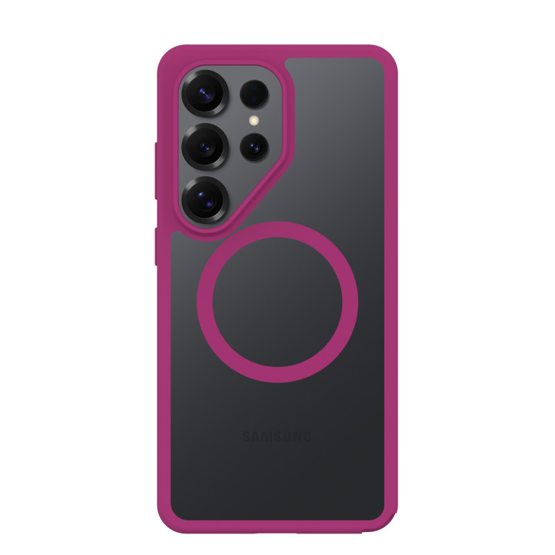 ReactMagnetsSamsungS26 Ultra clear/pink