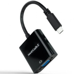 Cable Conversor Nanocable 10.16.4101-BK/ USB Tipo-C Macho - | APLIUM