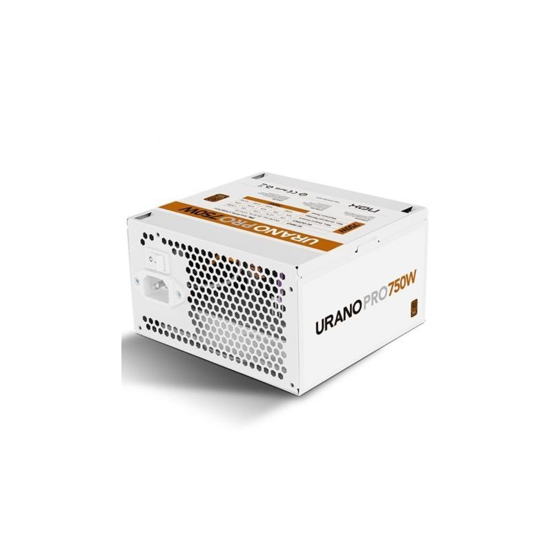 Fuente de Alimentación Nox Hummer Urano Pro White/ 750W/ Ven | APLIUM