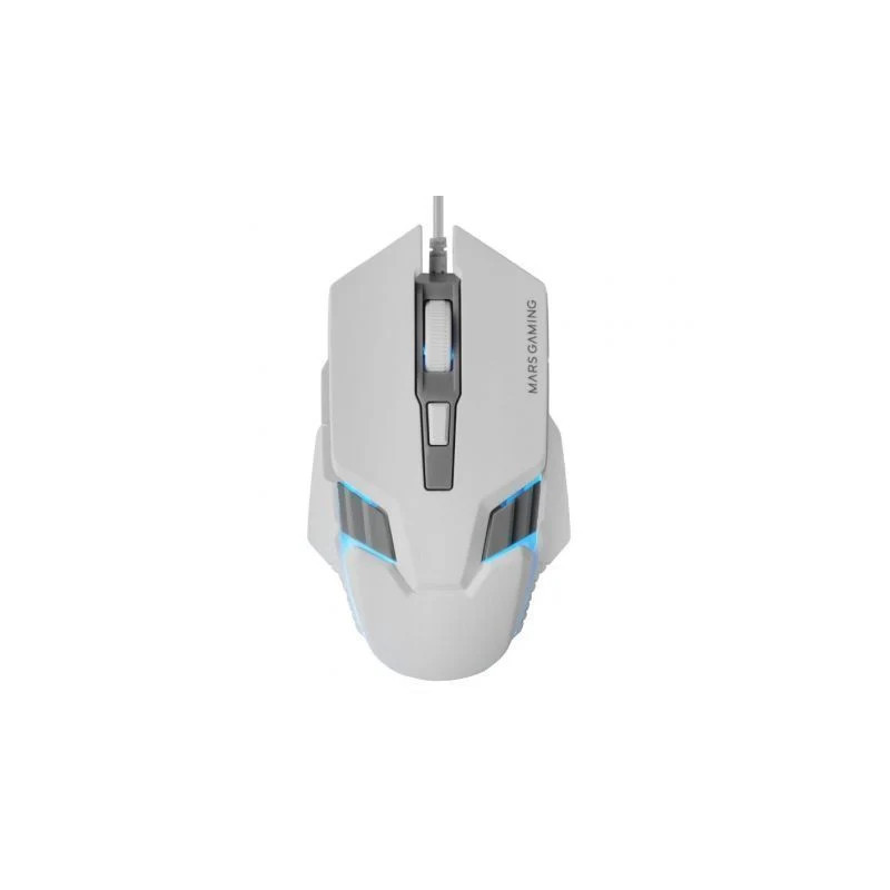 MM024W - Ratón Gaming Mars Gaming MM024/ Hasta 4000 DPI | APLIUM