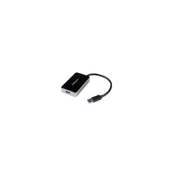USB 3 to HDMI Adapter w/1-Port USB Hub