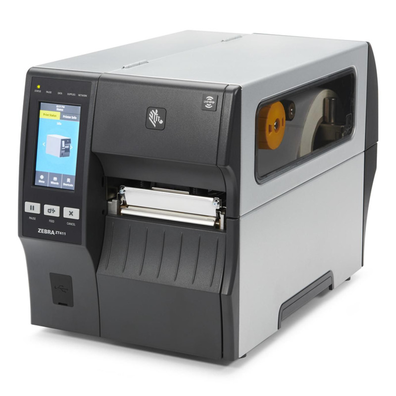 ZT411 Tt Print 4IN 203DPI EU/UK USB LAN Bt 4.1/MFI Peel Rewi | APLIUM