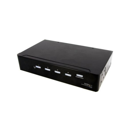 4 Port DVI Video Splitter with Audio