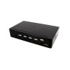 4 Port DVI Video Splitter with Audio