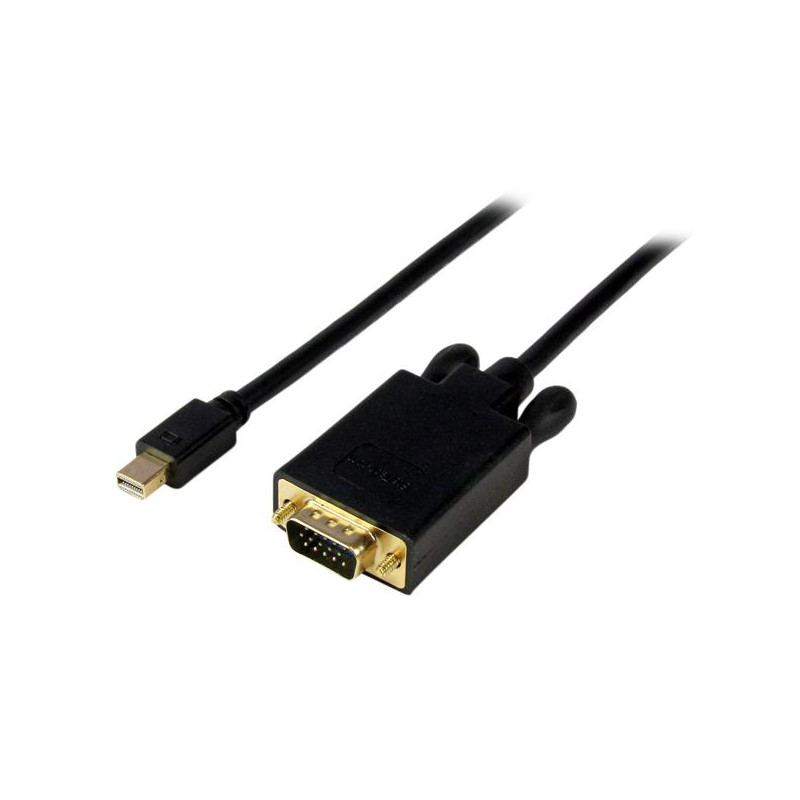 Mini DisplayPort to VGA Cable 15ft Black
