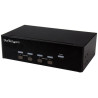 4-port KVM Switch w/Dual VGA - USB 2.0