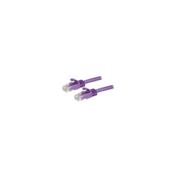 15m Purple Snagless Cat6 UTP Patch Cable