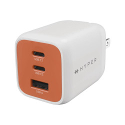 HyperJuice Flex 65W GaN Charger - Orange