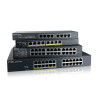 GS1915-24EP 24 Port Gbe Switch 12 Ports POE+ 130 Watt 802.3A | APLIUM