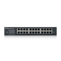 GS1915-24E 24PORT Gbe Switch Nebulaflex Rackmount Fanless | APLIUM
