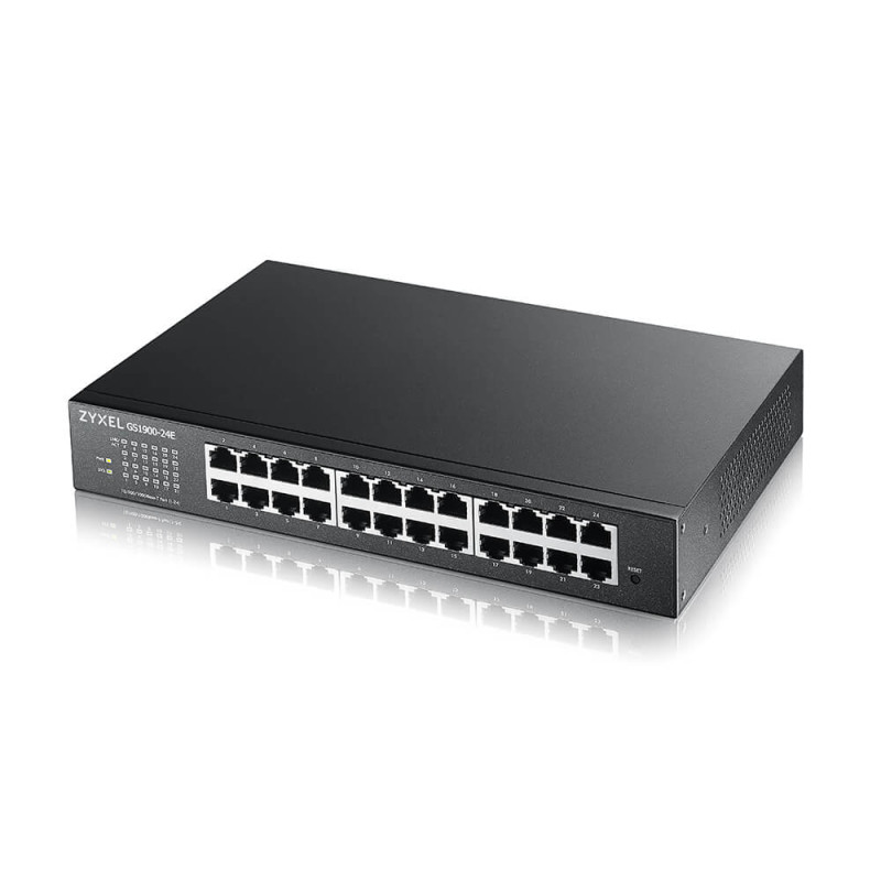 Zyxel GS1900-24E-EU0103F - 24 Port Gbe L2 Smart Switch | APLIUM